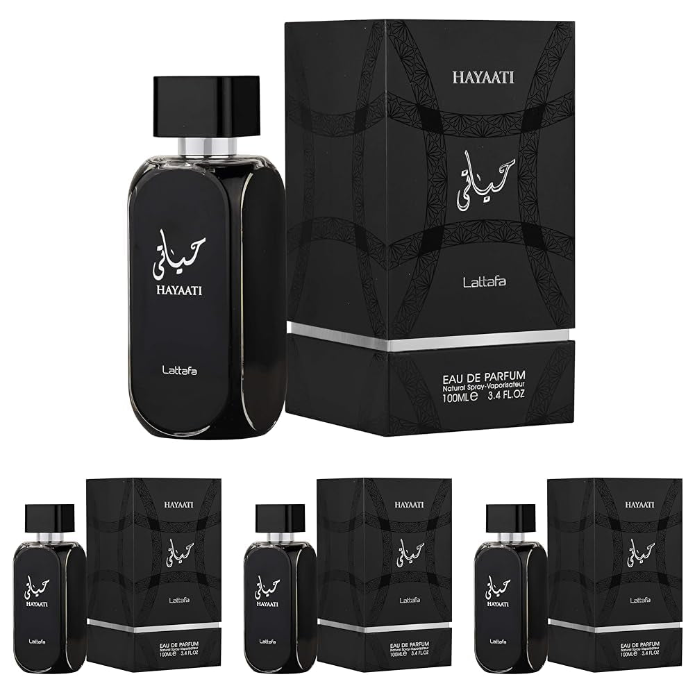 Perfumes Hayaati Eau De Parfum Spray for Men, 3.4 Ounce