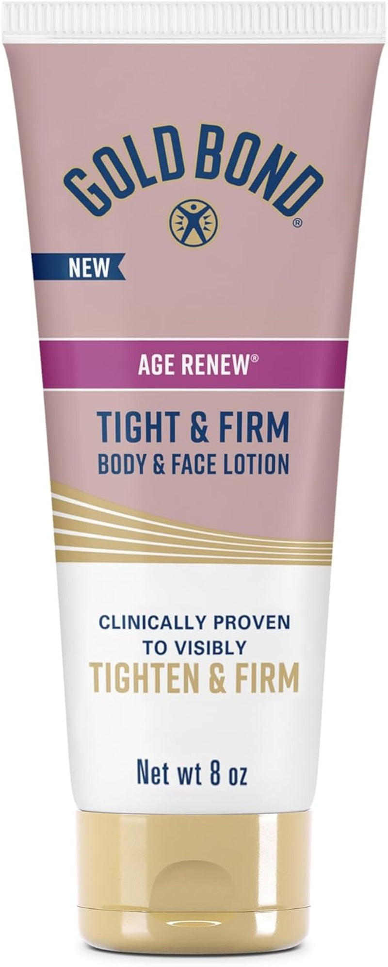 Age Renew Tight & Firm Body & Face Lotion with Proteins & Lipids, Skin Firming Lotion for Aging, Dry Skin, 8 Oz.