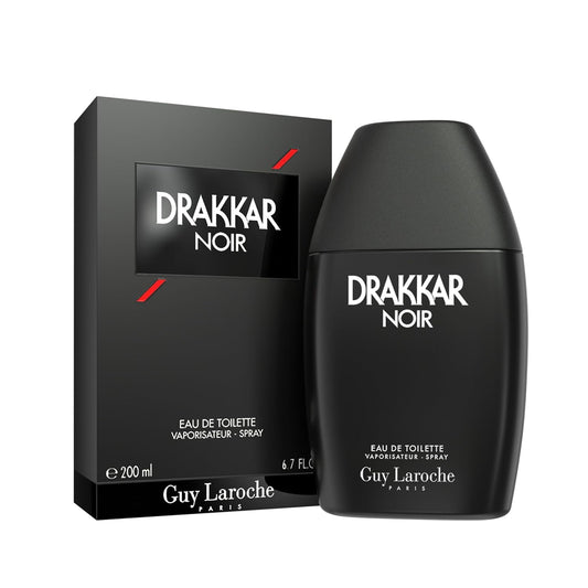 Guy Laroche Drakkar Noir, Iconic Designer Fragrance, Intense & Powerful Eau De Toilette, Fougere Blend & Aromatic Spices, Long Lasting Mens Cologne, Day and Evening Scent