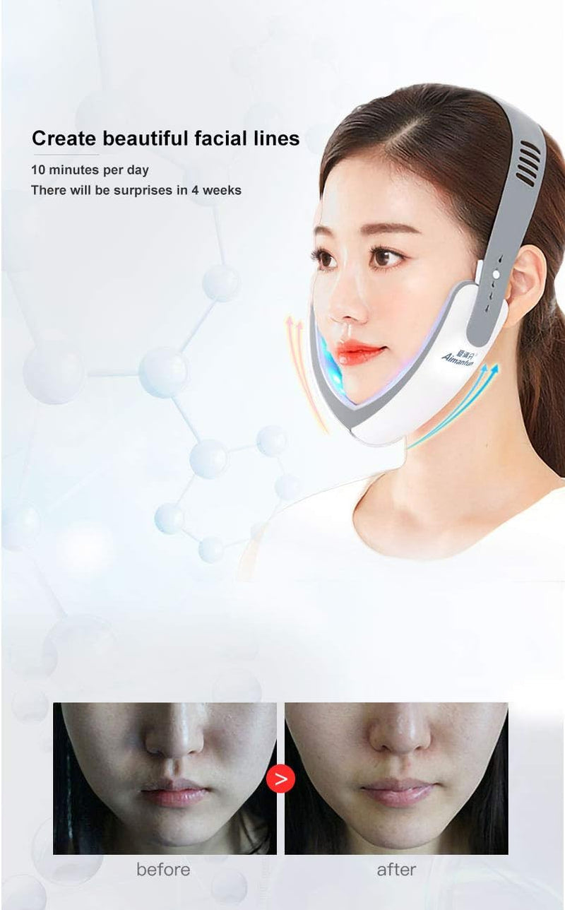 Intelligent Facial Lifting Device with Double Chin Machine, Remote Control 509B