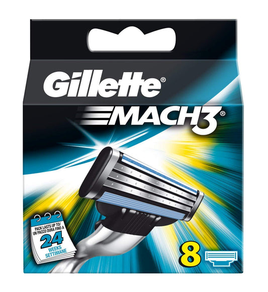 Mach 3 Blades – (Pack of 8)