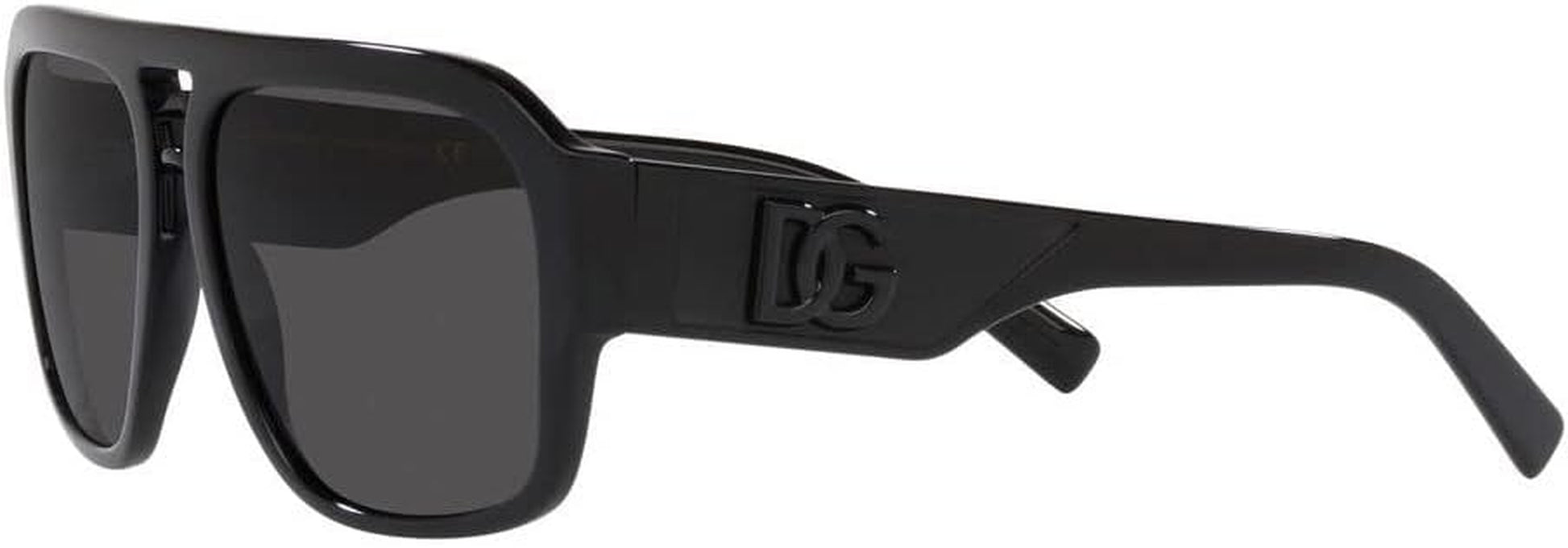 DG 4403 Shiny Black/Grey 58/16/140 Men Sunglasses