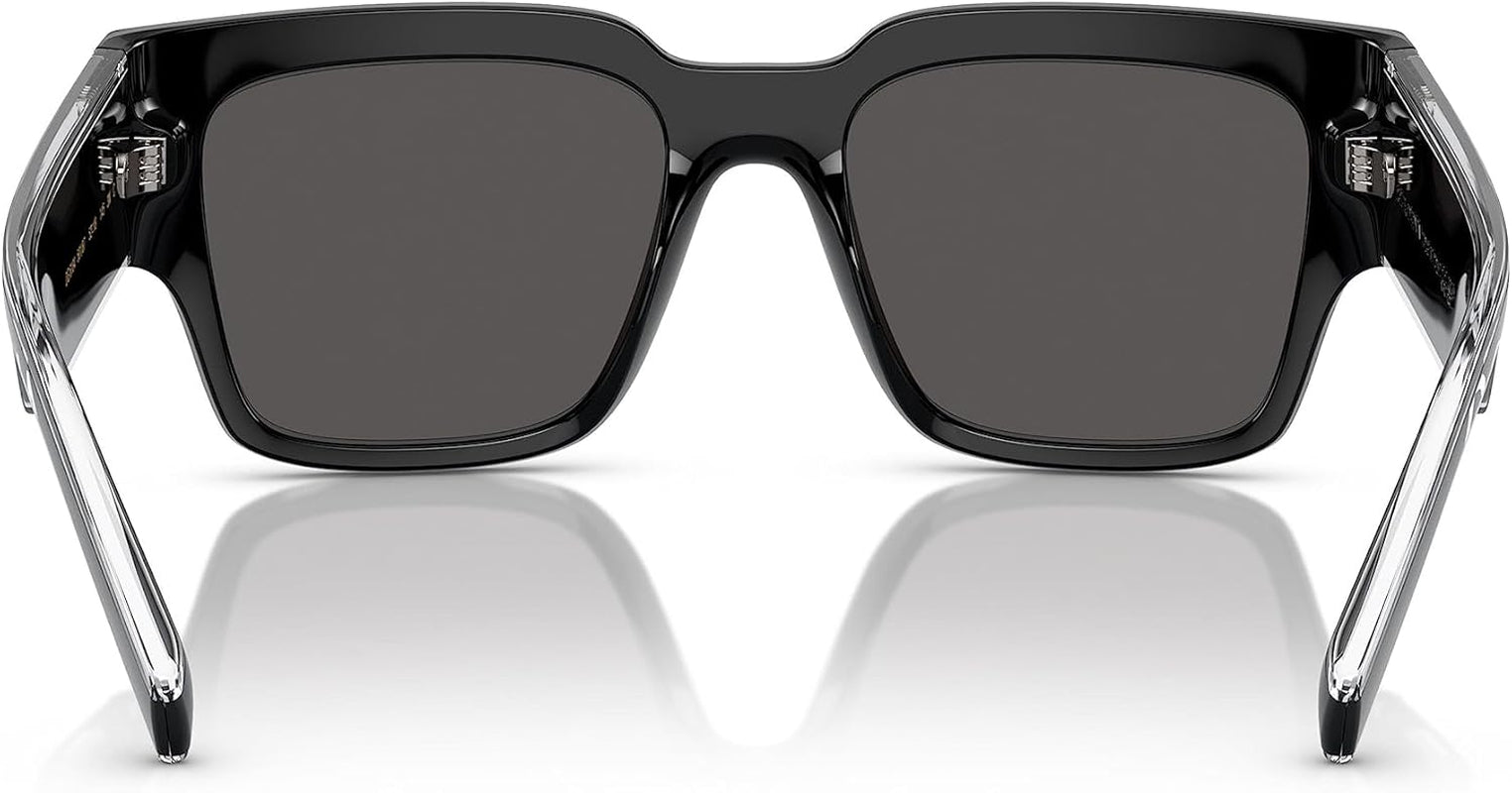 DG6184-501/87 Sunglasses BLACK W/Dark GREY 52Mm