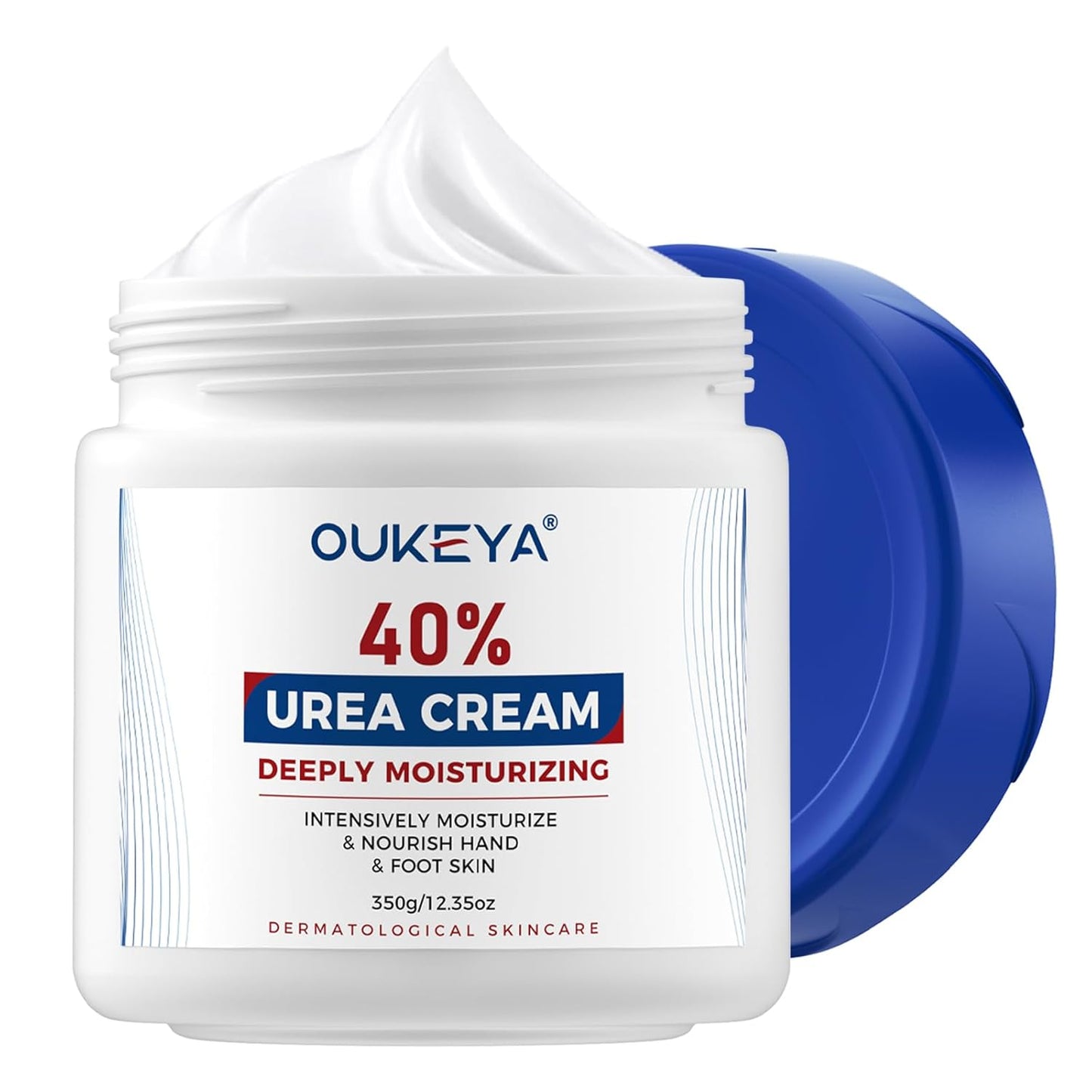 Urea Cream 40 Percent, Urea Foot & Hand Cream for Dry Cracked, 40 per Urea Lotion for Feet Maximum Strength