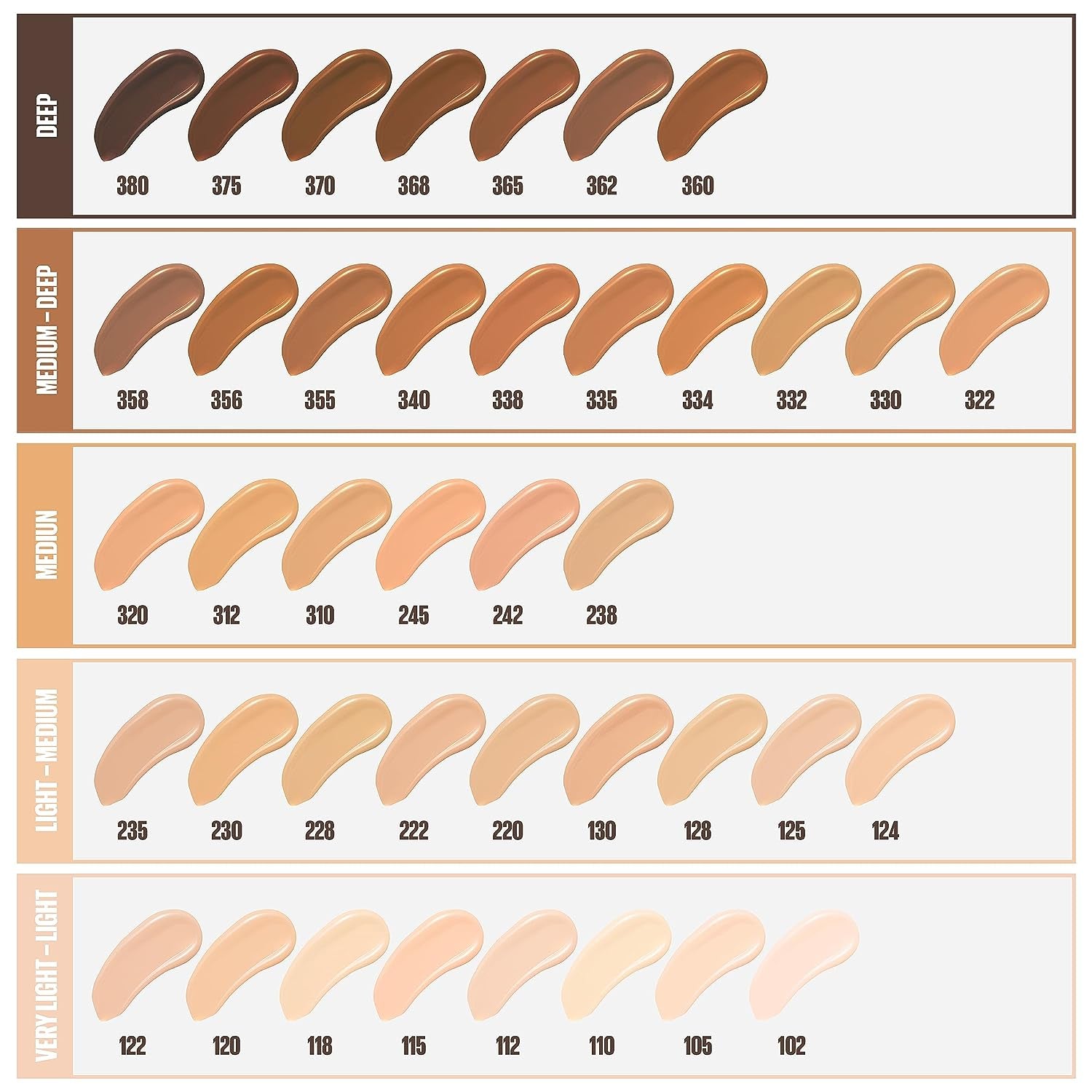 Fit Me Matte + Poreless Liquid Oil-Free Foundation Makeup, Warm Nude, 1 Count (Packaging May Vary)