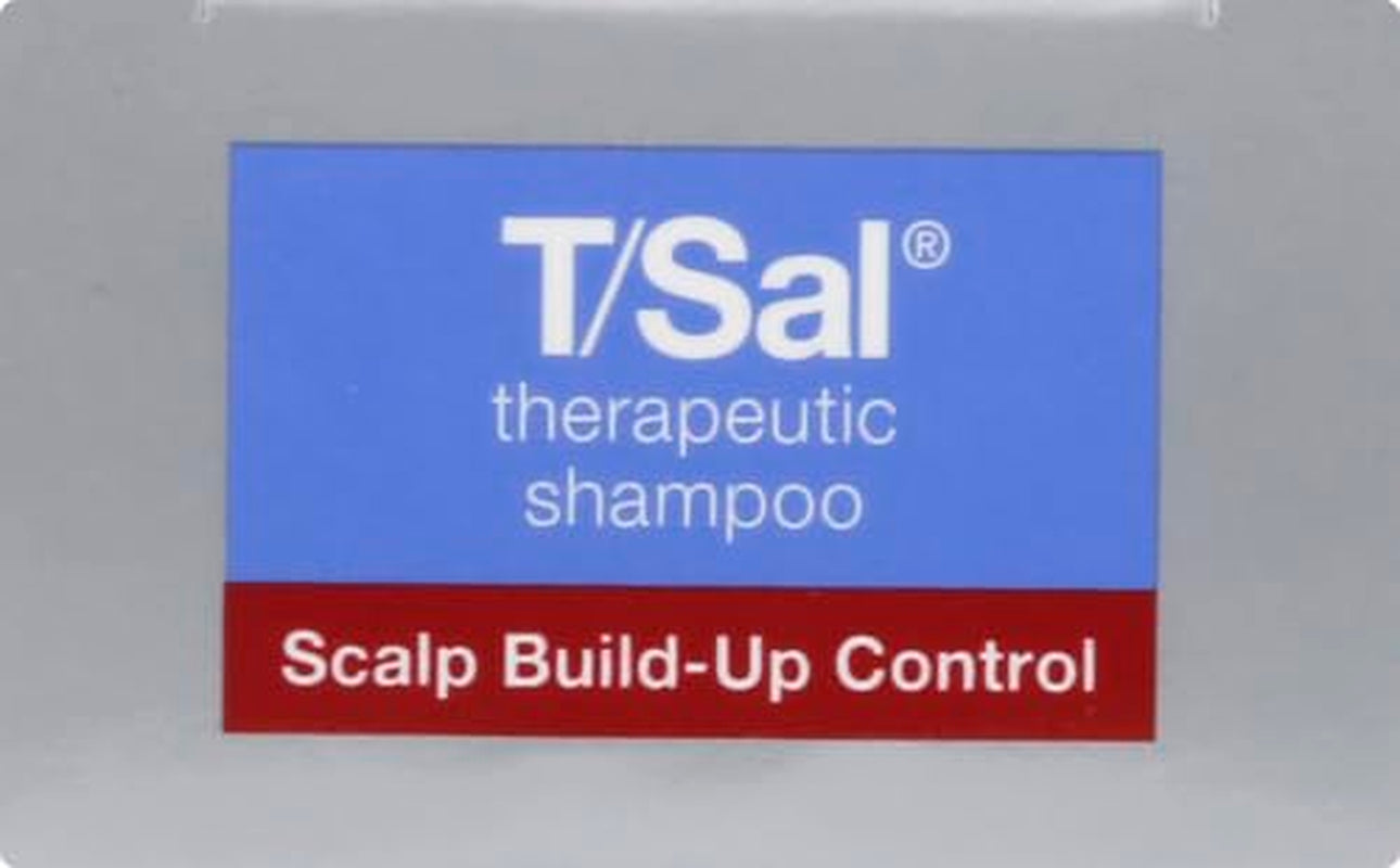 T/Sal Therapeutic Shampoo for Scalp Build-Up Control with Salicylic Acid, Scalp Treatment for Dandruff, Scalp Psoriasis & Seborrheic Dermatitis Relief, 4.5 Fl. Oz