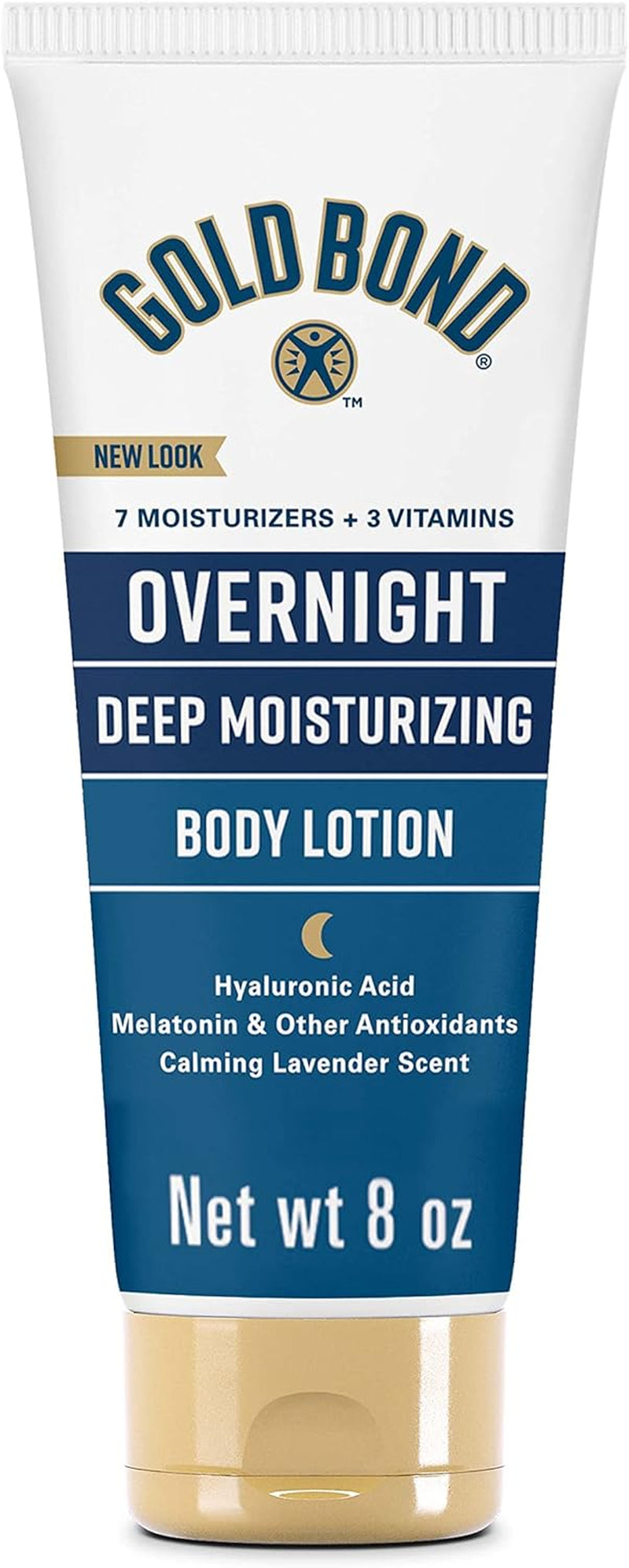 Overnight Deep Moisturizing Lotion, 8 Oz., Skin Therapy Lotion with Calming Scent