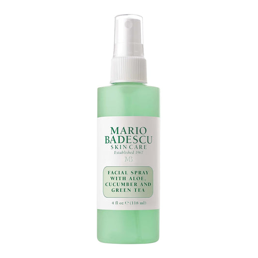 Facial Spray with Aloe, Cucumber and Green Tea for All Skin Types, Face Mist That Hydrates & Invigorates