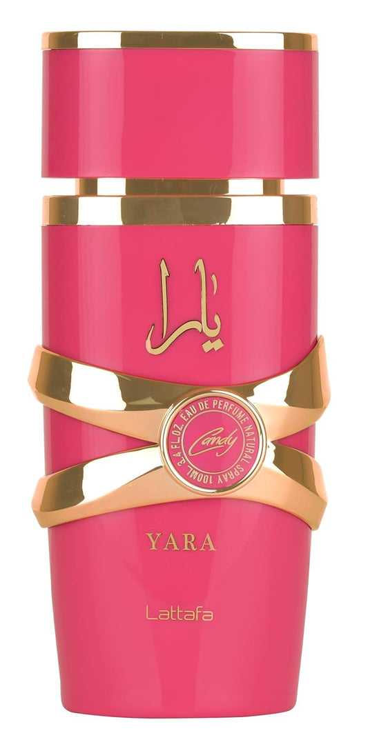 Yara Candy for Women Eau De Parfum Spray, 3.4 Ounce / 100 Ml