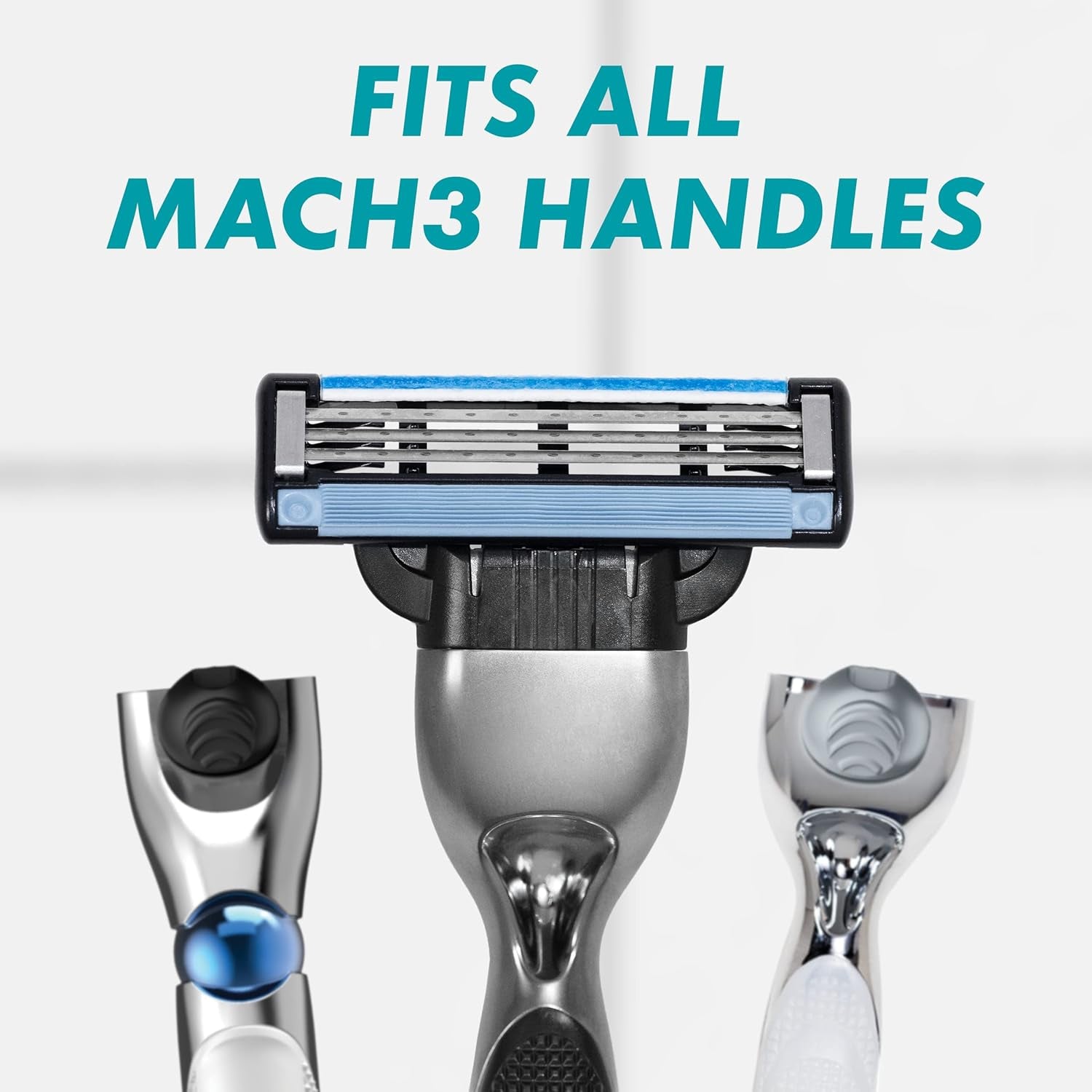 Mach3 Razor Refills for Men, 15 Razor Blade Refills