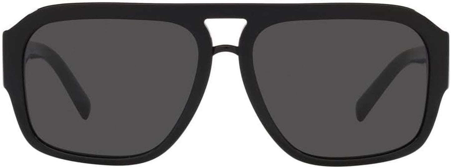 DG 4403 Shiny Black/Grey 58/16/140 Men Sunglasses