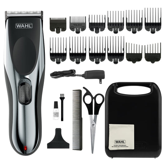 Clipper Rechargeable Cord/Cordless Haircutting & Trimming Kit for Heads, Longer Beards, & All Body Grooming - Model 79434