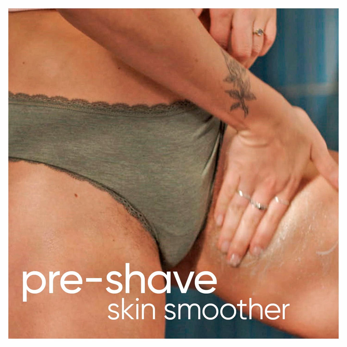 Intimate Grooming Skin-Smoothing Exfoliant Preshave for Bikini Pubic Hair and Skin, 6 Oz