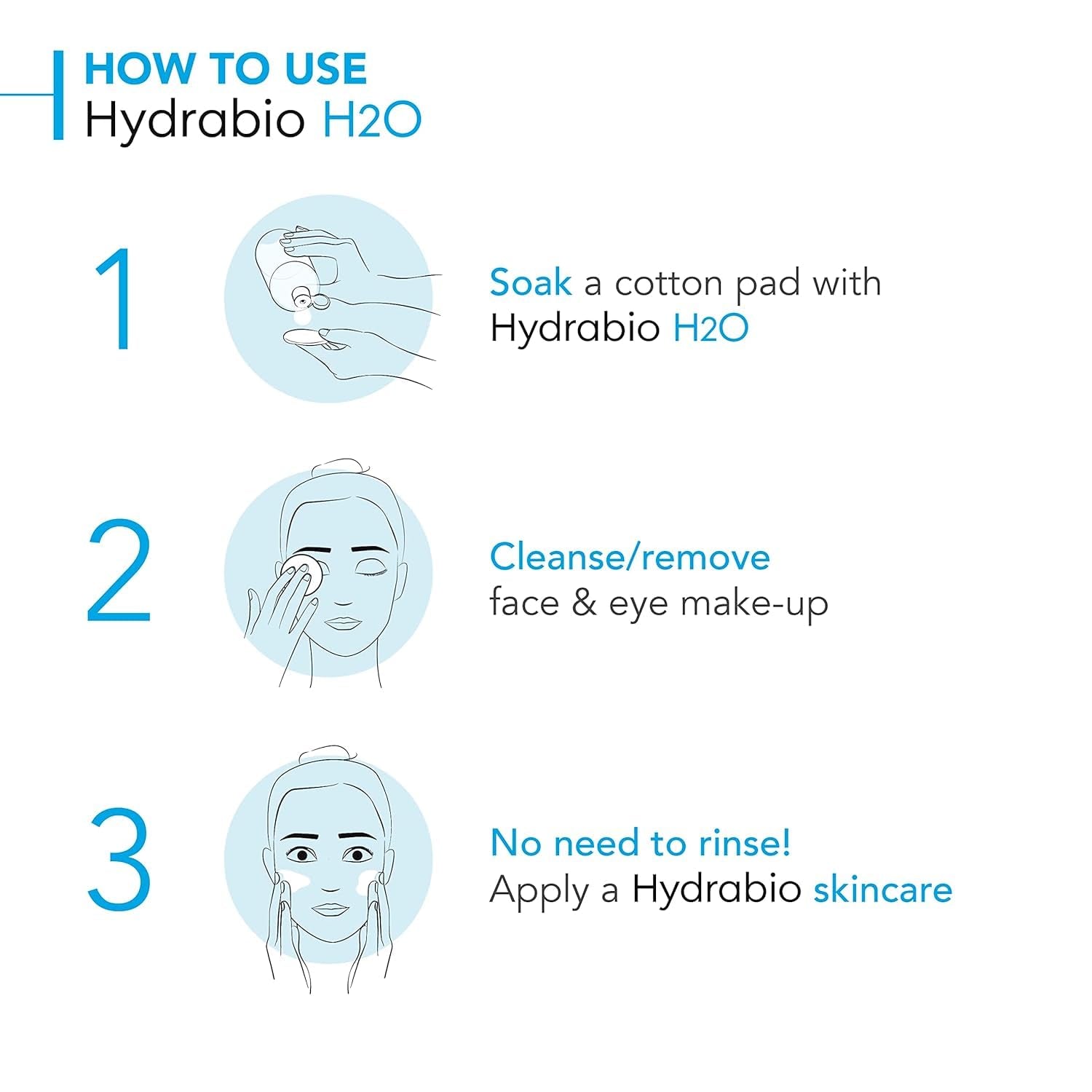 - Hydrabio H2O Micellar Water - Face Cleanser and Makeup Remover - Micellar Cleansing Water for Dehydrated Sensitive Skin