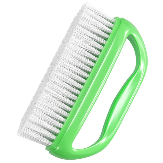 Perfect-Grip Large Hand and Nail Brush 4" X 2-1/4" X 1-1/2" (Green)