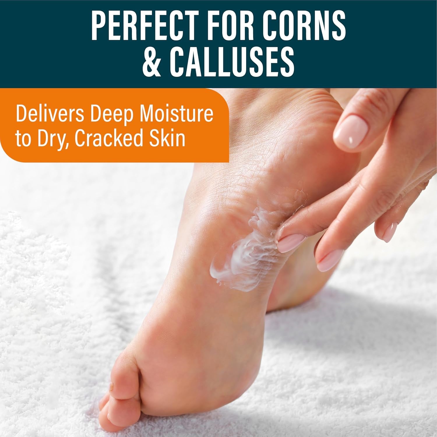 Urea Cream 40 Percent for Feet - 40% Urea Foot Repair Lotion - Maximum Strength for Dry Cracked Heels - 2% Salicylic Acid, Shea Butter, Tea Tree Oil, Vitamin E - 5.29 Oz Jar