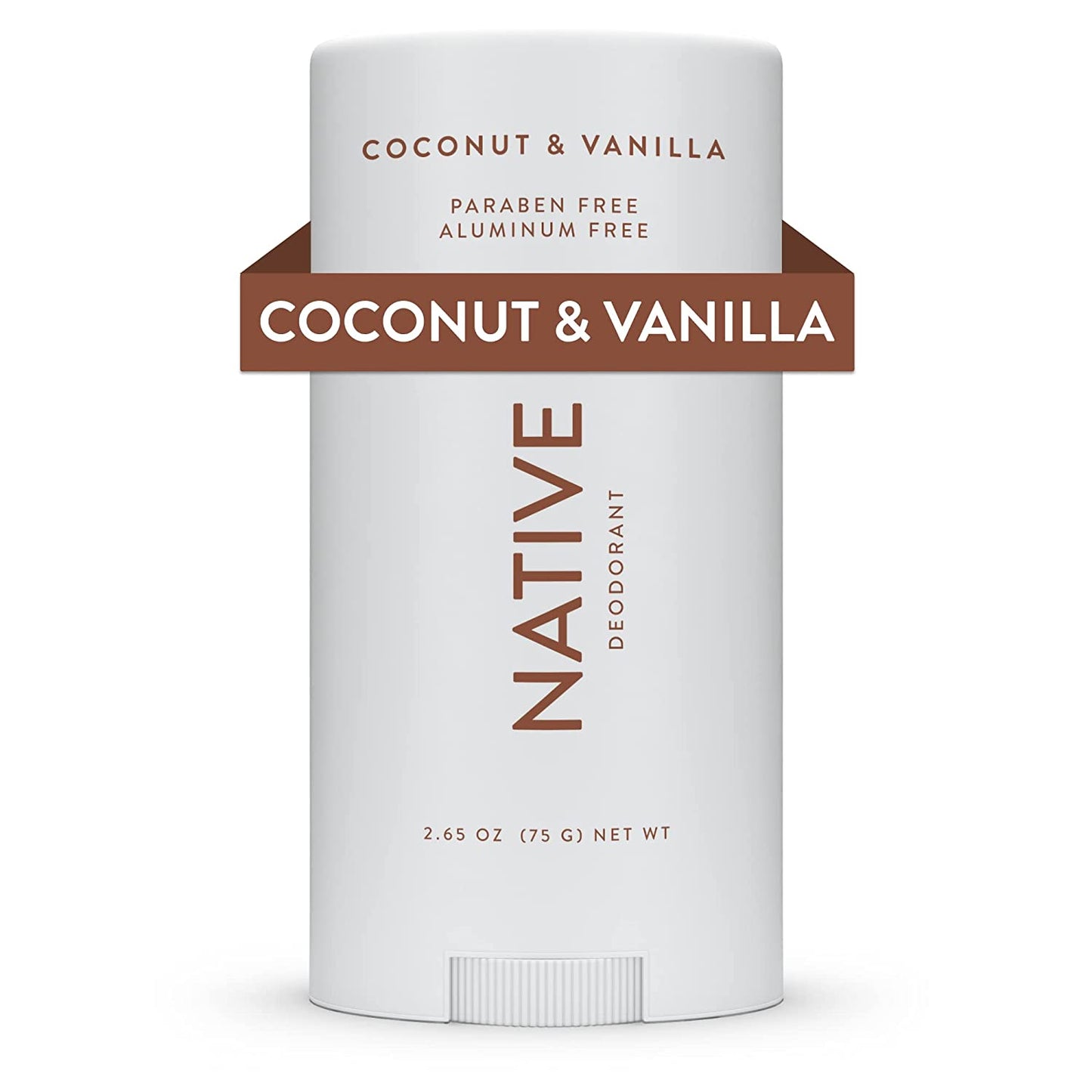 Deodorant Contains Naturally Derived Ingredients, 72 Hour Odor Control | Deodorant for Women and Men, Aluminum Free with Baking Soda, Coconut Oil and Shea Butter | Coconut & Vanilla