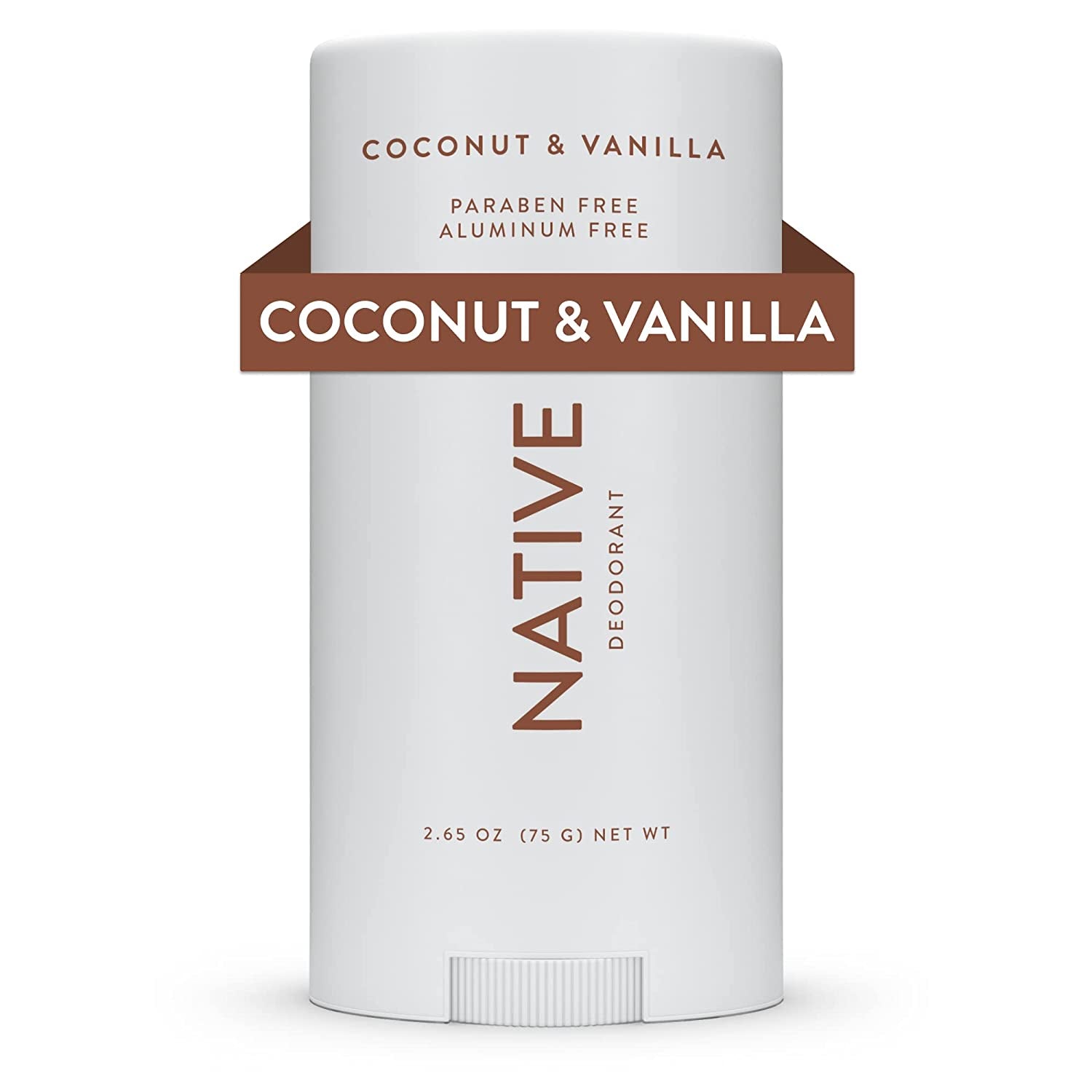 Deodorant Contains Naturally Derived Ingredients, 72 Hour Odor Control | Deodorant for Women and Men, Aluminum Free with Baking Soda, Coconut Oil and Shea Butter | Coconut & Vanilla