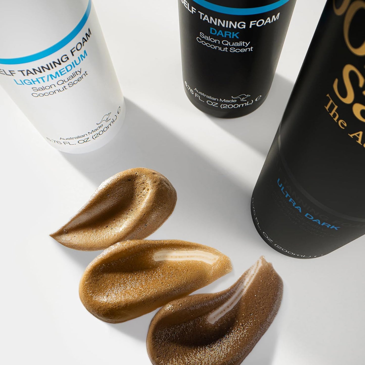 Self Tanning Foam | Lightweight, Self-Tanner Foam Enriched with Aloe Vera and Coconut Provides an Even, Streak-Free Tan