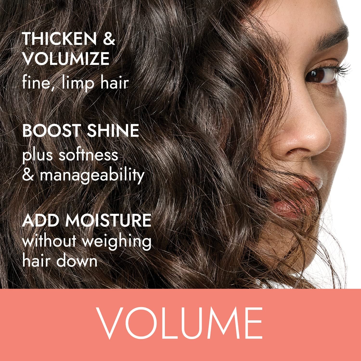 Thickening Styler, Vegan, Light Hold, Flexible Control, Adds Volume