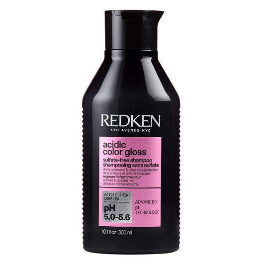 Acidic Color Gloss Sulfate-Free Shampoo for Color Protection and Shine to Help Extend Color & Shine for Color-Treated Hair