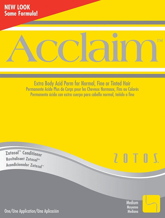 Acclaim Extra Body Acid Permanent Treatment Unisex 1 Application