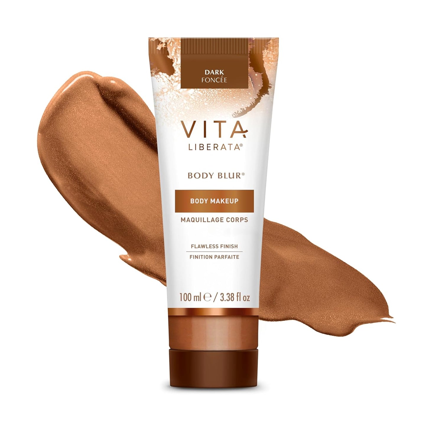 Body Blur, Leg and Body Makeup. Skin Perfecting Body Foundation for Flawless Bronze, Easy Application, Radiant Glow, Evens Skin Tone, New Packaging