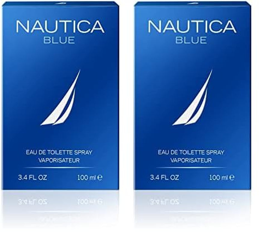 Blue Eau De Toilette 3.4 Fl Oz (Pack of 1), Notes of Basil, Jasmine, and Cedarwood, Men'S Fragrance, Long Lasting, Everyday Fragrance, Travel Size