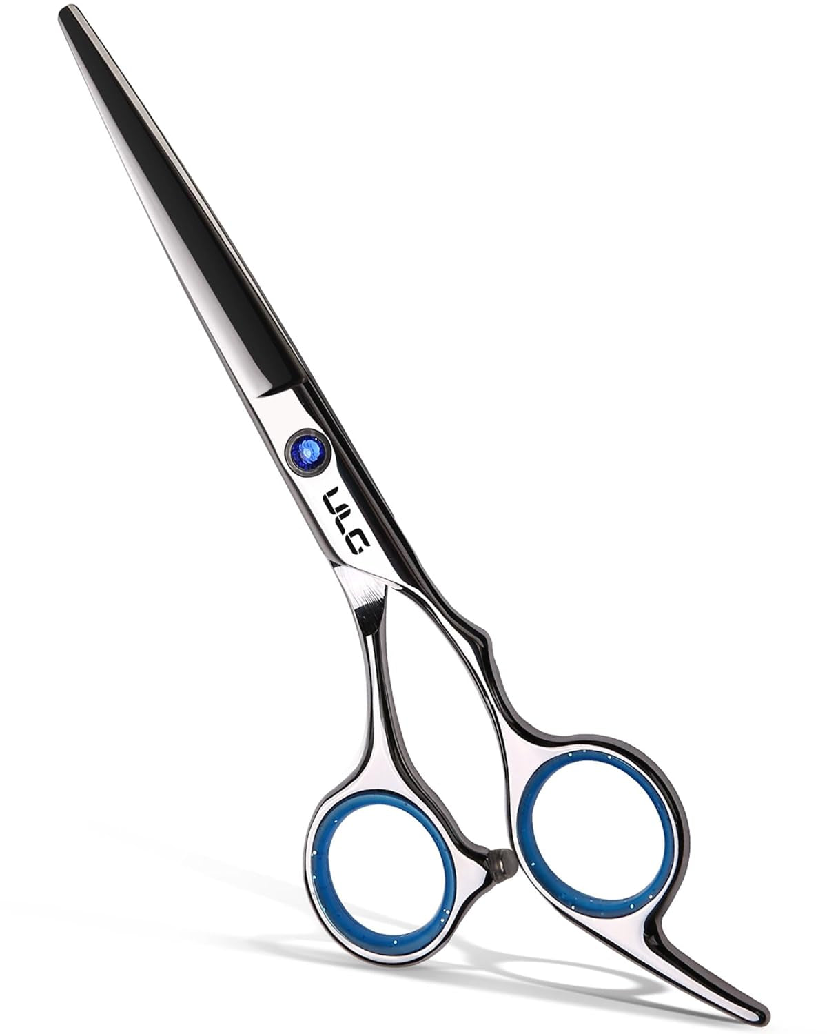 Hair Cutting Scissors,  Professional Hair Scissors 6.5 Inch Right-Hand Razor Edge Barber Scissors Salon Hair Cutting Shears Made of Japanese Stainless Steel, Hand Sharpened Blue