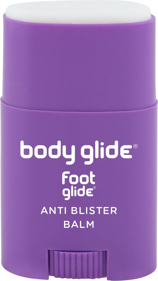 Body Glide Foot Glide anti Blister Balm | Blister Prevention for Heels, Shoes, Cleats, Boots, Socks, and Sandals | Use on Toes, Heel, Ankle, Arch, Sole and Ball of Foot | 0.8Oz