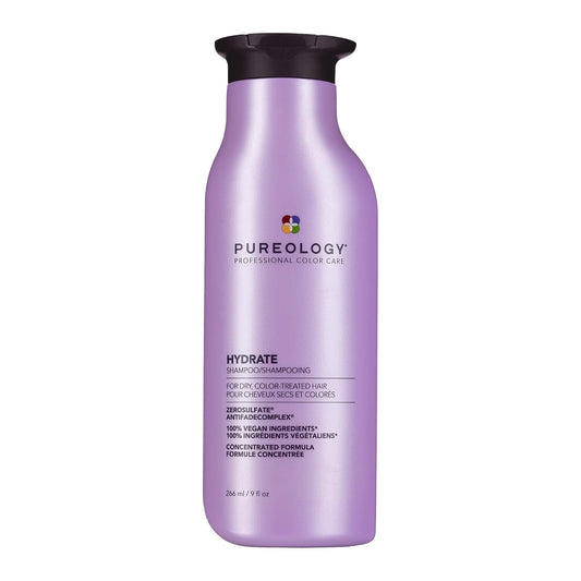 Hydrate Moisturizing Shampoo | for Medium to Thick Dry, Color Treated Hair | Sulfate-Free | Vegan