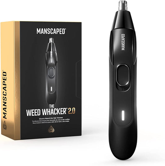 ® the Weed Whacker® 2.0 Electric Nose & Ear Hair Trimmer – 7,000 RPM Precision Tool with Rechargeable Battery, Wet/Dry, Easy to Clean, Improved Stainless Steel Replaceable Blade