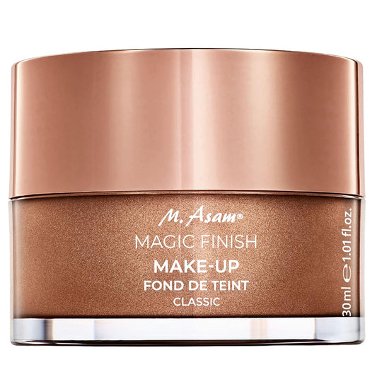 Magic Finish Make-Up Mousse (1.01 Fl Oz) – 4In1 Primer, Foundation, Concealer & Powder with Buildable Coverage, Hides Redness and Dark Spots, Vegan, for Light to Medium Skin Tones