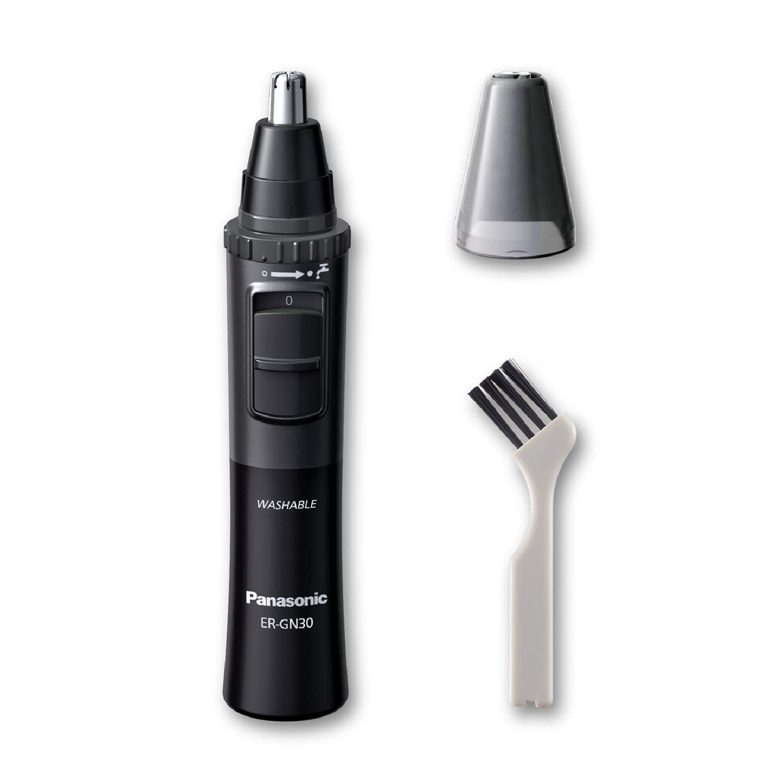 Men’S Ear and Nose Hair Trimmer, Wet Dry Hypoallergenic Dual Edge Blade - ER-GN30-H