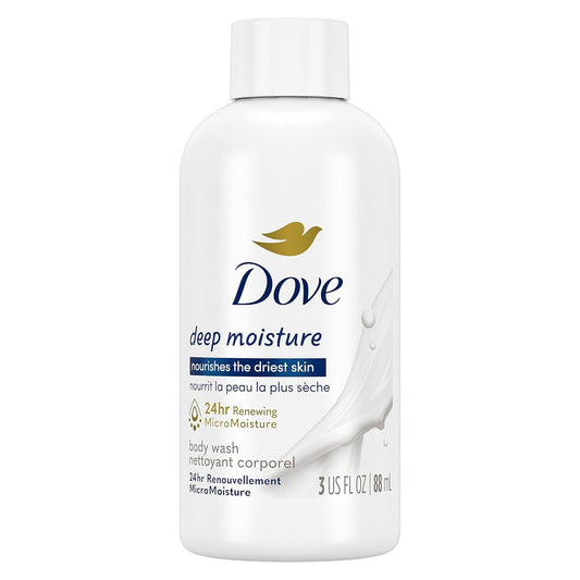 Body Wash Deep Moisture for Dry Skin Body Wash with 24Hr Renewing Micromoisture Nourishes the Driest Skin 3 Oz