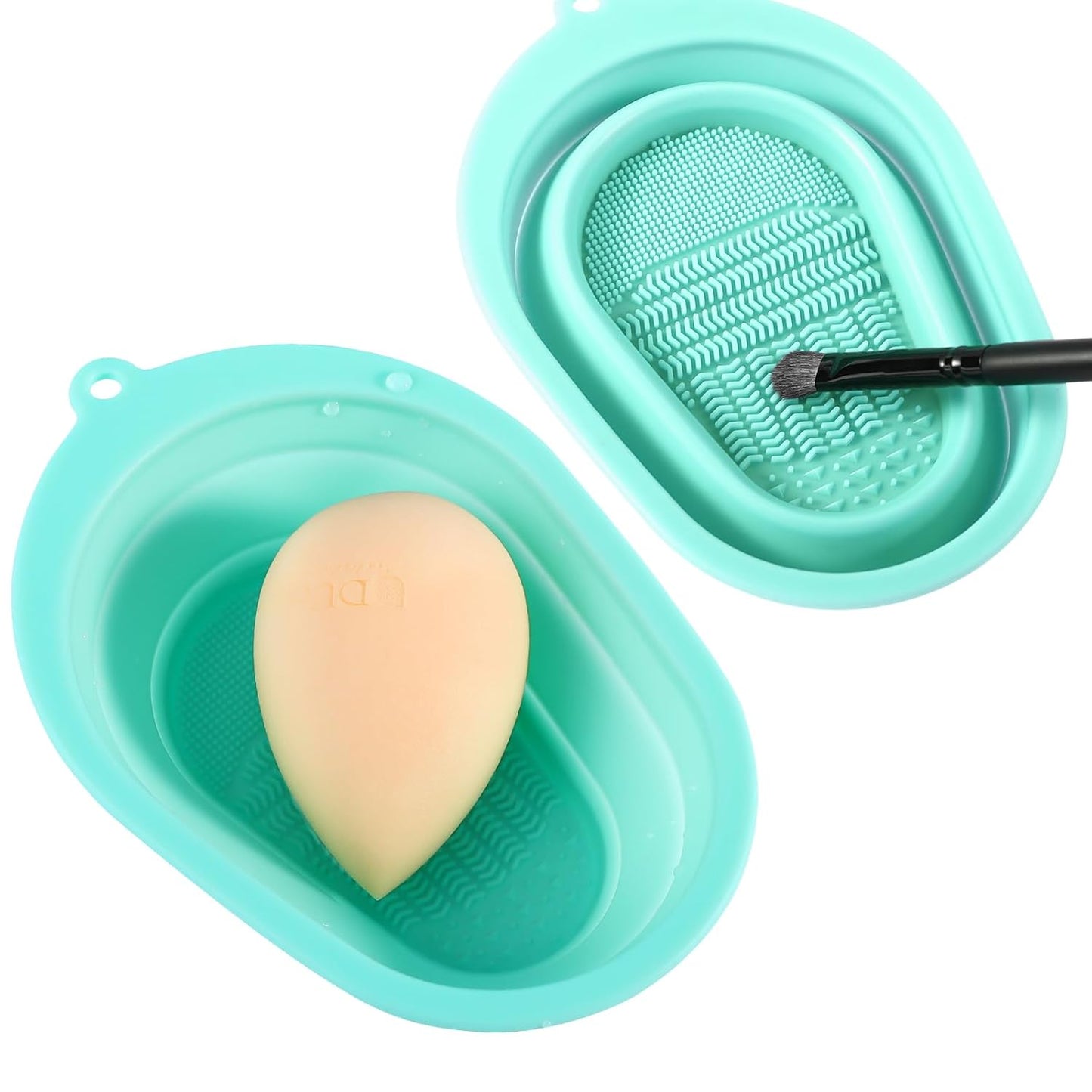 Makeup Brush Cleaner Shampoo Soap Solid Brush Cleaning Mat Removes Cosmetic Color Brush Cleaner Pad for Cleaning Makeup Sponges Brushes