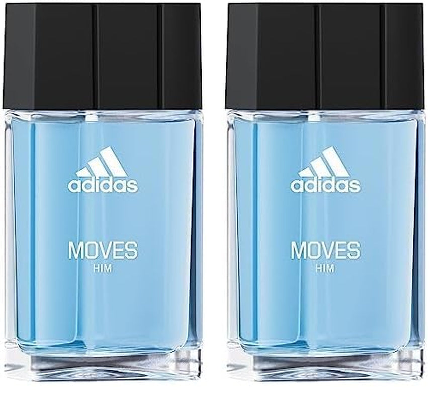 Moves Him Eau De Toilette 1.6 Fl Oz (Pack of 1), Notes of Green Apple, Cedarwood, Musk, Men'S Fragrance, Long Lasting, Sporty Fragrance, Travel Size