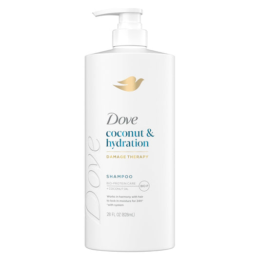 Shampoo Coconut & Hydration for Dry Hair with Bio-Protein Care Technology and Coconut Oil 28 Fl Oz