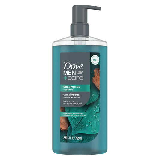 Body Wash Eucalyptus + Cedar Oil to Rebuild Skin in the Shower with Plant-Based Cleansers and Moisturizers 26 Oz