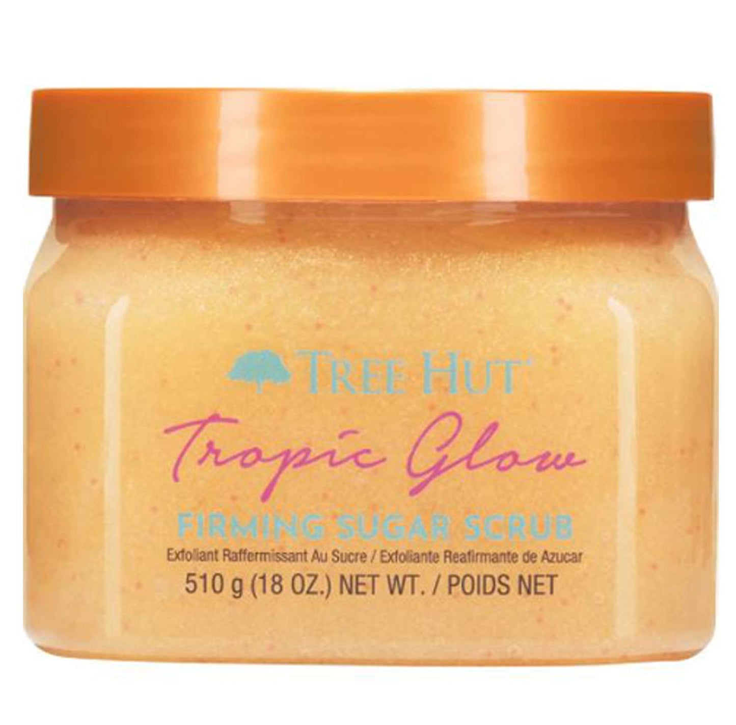 Exotic Bloom Shea Sugar Scrub | Exfoliating Body Scrub Removes Dead, Dry Skin for a Soft & Hydrated Feel | Nourishing Essential Body Care | 18 Fl Oz.