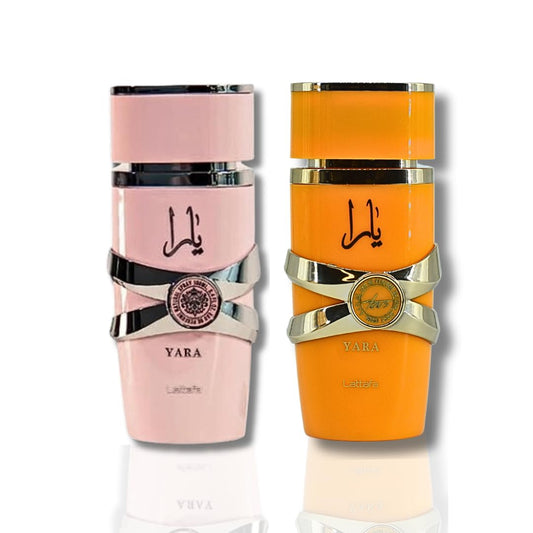 for Women 2 Piece Eau De Parfum Gift Set (Yara + Yara Tous) 3.4 Ounce/100 Ml Each