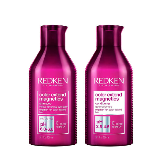 Color Extend Magnetics Shampoo & Conditioner Set for Color-Treated Hair | Gently Cleanses & Protects Color | with Amino Acid | Sulfate Free Shampoo