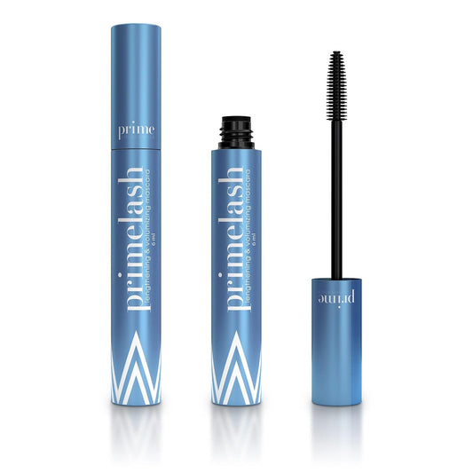 Primelash Mascara for Older Women – Volumizing, Incredible Length in 2 Coats – Long-Stay, Zero Clumps, Hypoallergenic (Black)