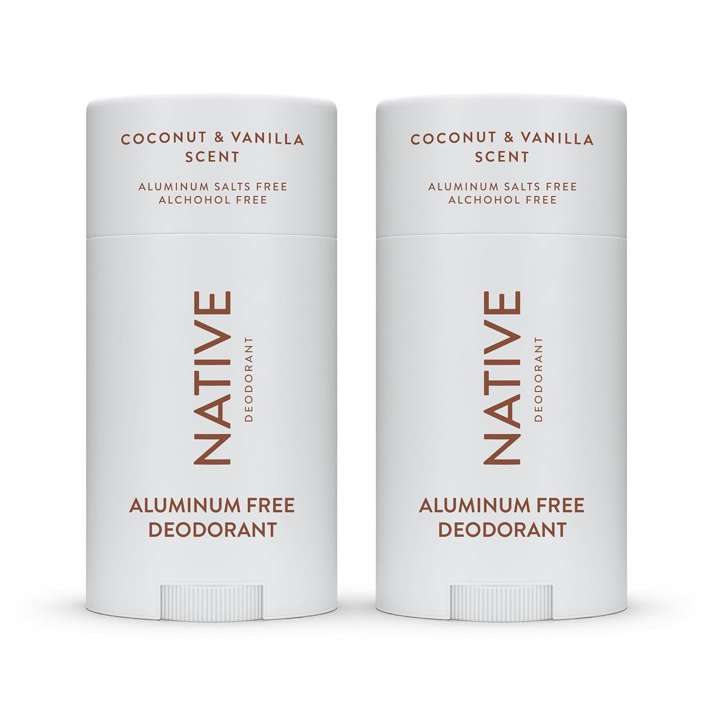 Deodorant Contains Naturally Derived Ingredients, 72 Hour Odor Control | Deodorant for Women and Men, Aluminum Free with Baking Soda, Coconut Oil and Shea Butter | Coconut & Vanilla