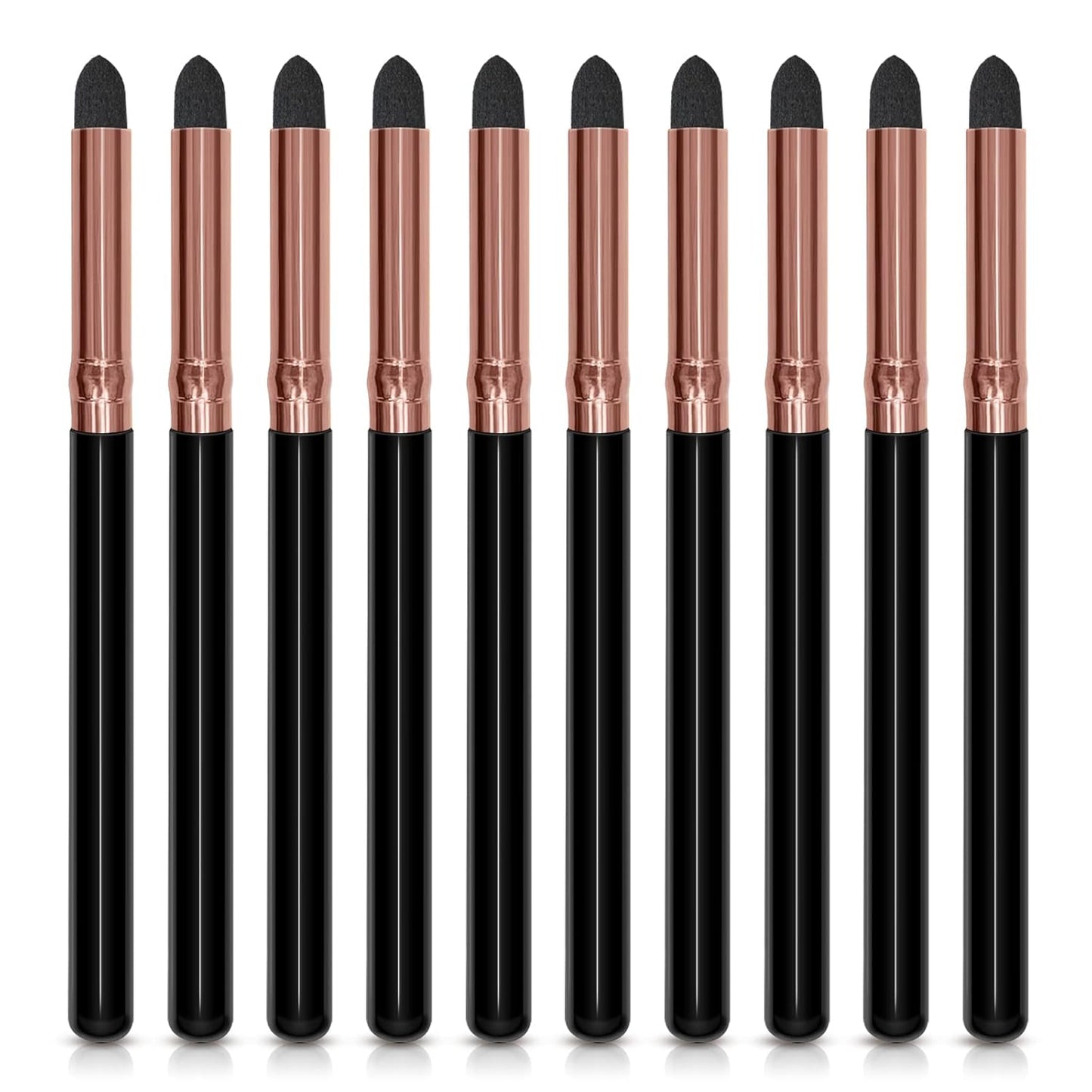 Eyeliner Smudge Brush Pointed Pencil Stick Set,5Pcs Professional Sponge Blending Makeup Tool for Eyeshadow Eyebrow Reusable Tip Applicator