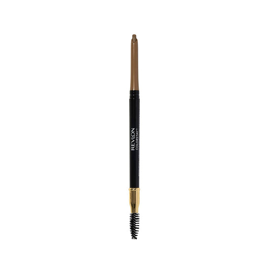 Colorstay Eyebrow Pencil with Spoolie Brush, Waterproof, Longwearing, Angled Tip Applicator for Perfect Brows, 205 Blonde, 0.021 Oz