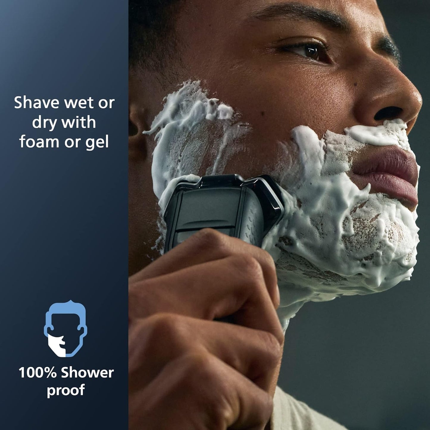 Shaver 5400, Rechargeable Wet & Dry Shaver with Pop-Up Trimmer, S5880/81