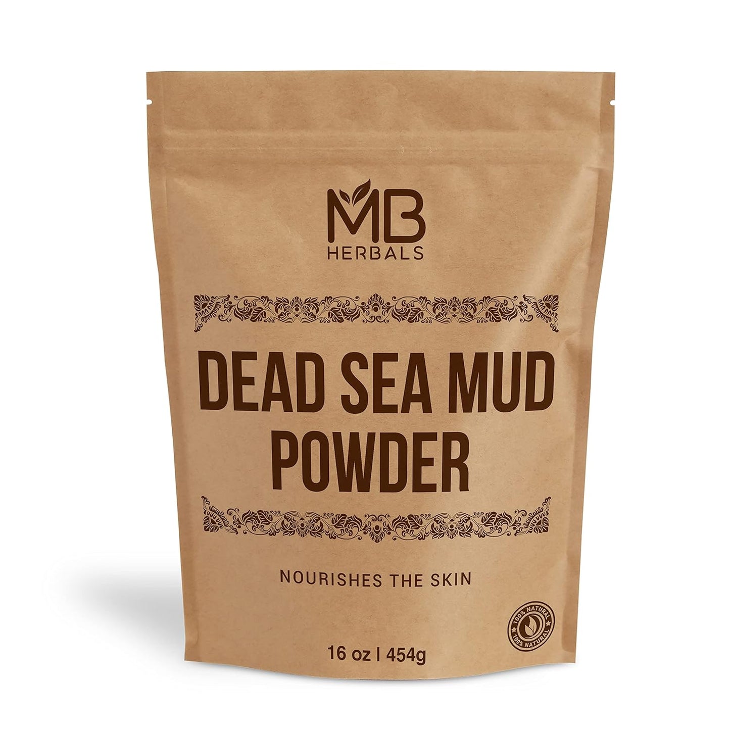 Dead Sea Mud 227 Gram | Half Pound | Nourishes Exfoliates Softens & Detoxify the Skin | DRY CLAY POWDER