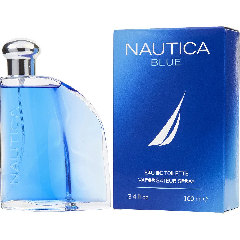 Blue Eau De Toilette 3.4 Fl Oz (Pack of 1), Notes of Basil, Jasmine, and Cedarwood, Men'S Fragrance, Long Lasting, Everyday Fragrance, Travel Size