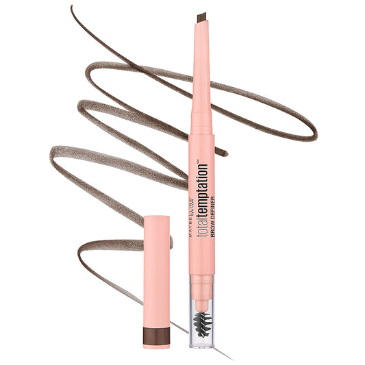 Total Temptation Eyebrow Definer Pencil, Medium Brown, 1 Count